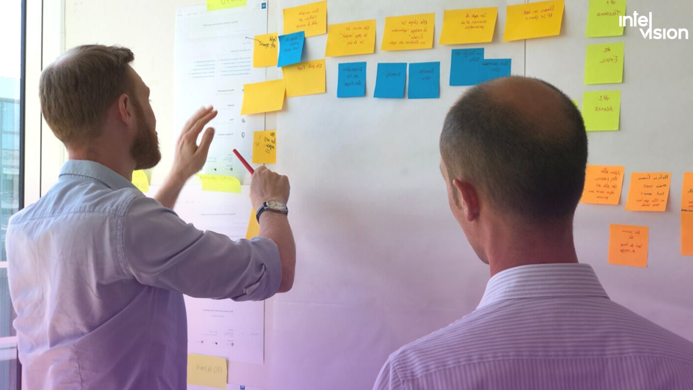 Intelvision setzt Projekte mit einem Website-Projektplan um