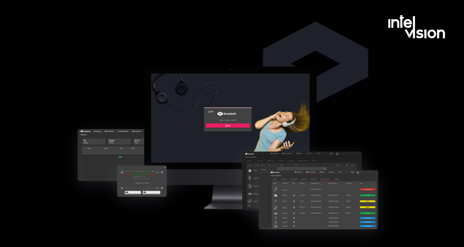 Web-Technologien von Intelvision im Projekt Broadsoft